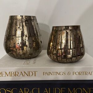 Anthropologie x Terrain Disco Votives, Set of 2